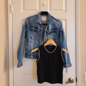 Zara jacket and Top size Small